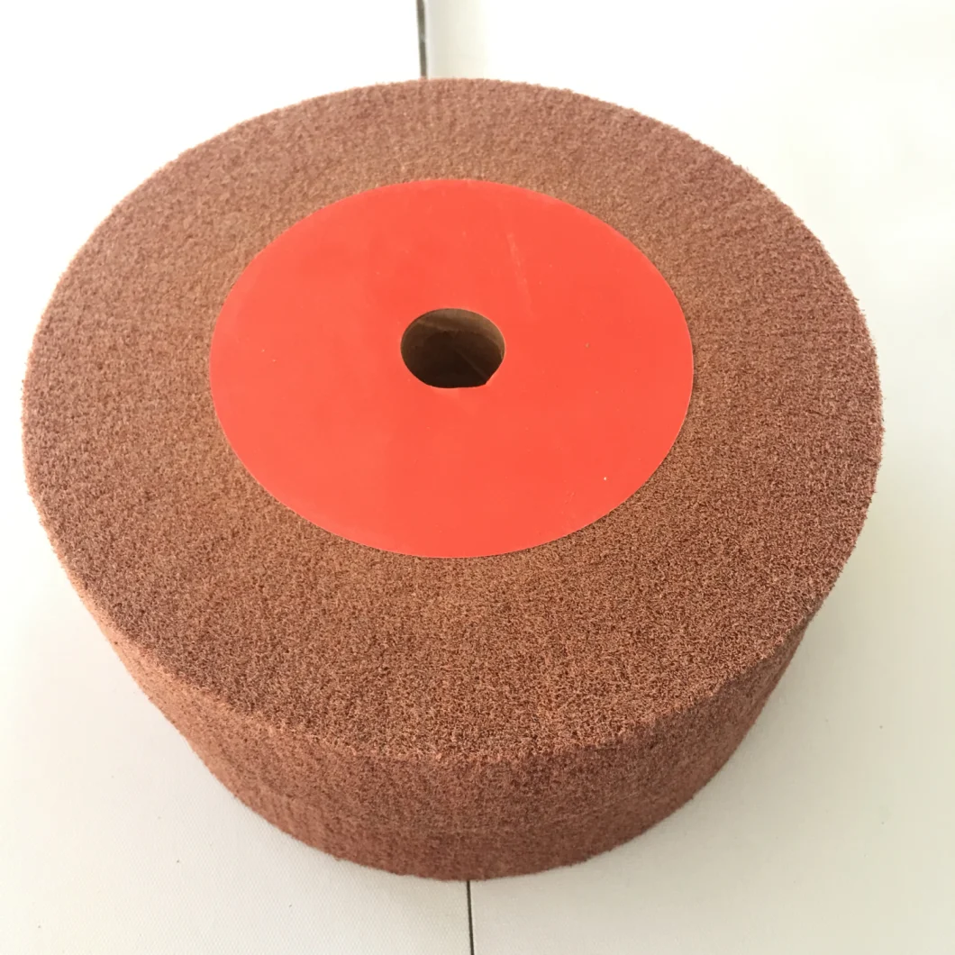 5′ ′ Non Woven Polishing Wheel with Wholesale Price as Hardware Tools for Polishing Metal Stainless Steel