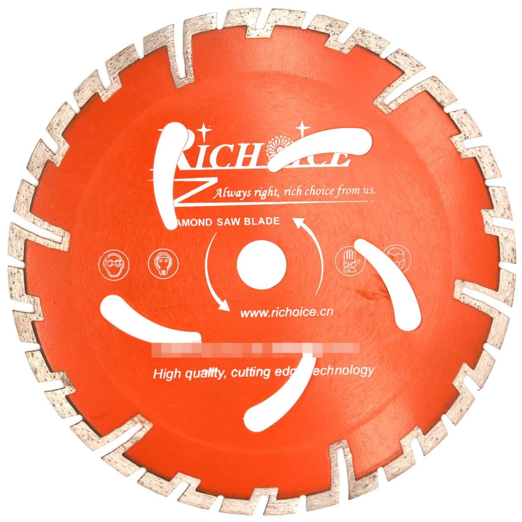 300mm Hot Cold Pressed Cutting off Tool Granite Masonry Paver Brick Wall Turbo Segment Continue Diamond Circular Saw Blade Wheel