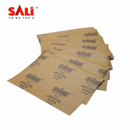 Waterproof Silicon Carbide Coated Abrasives Sanding Paper