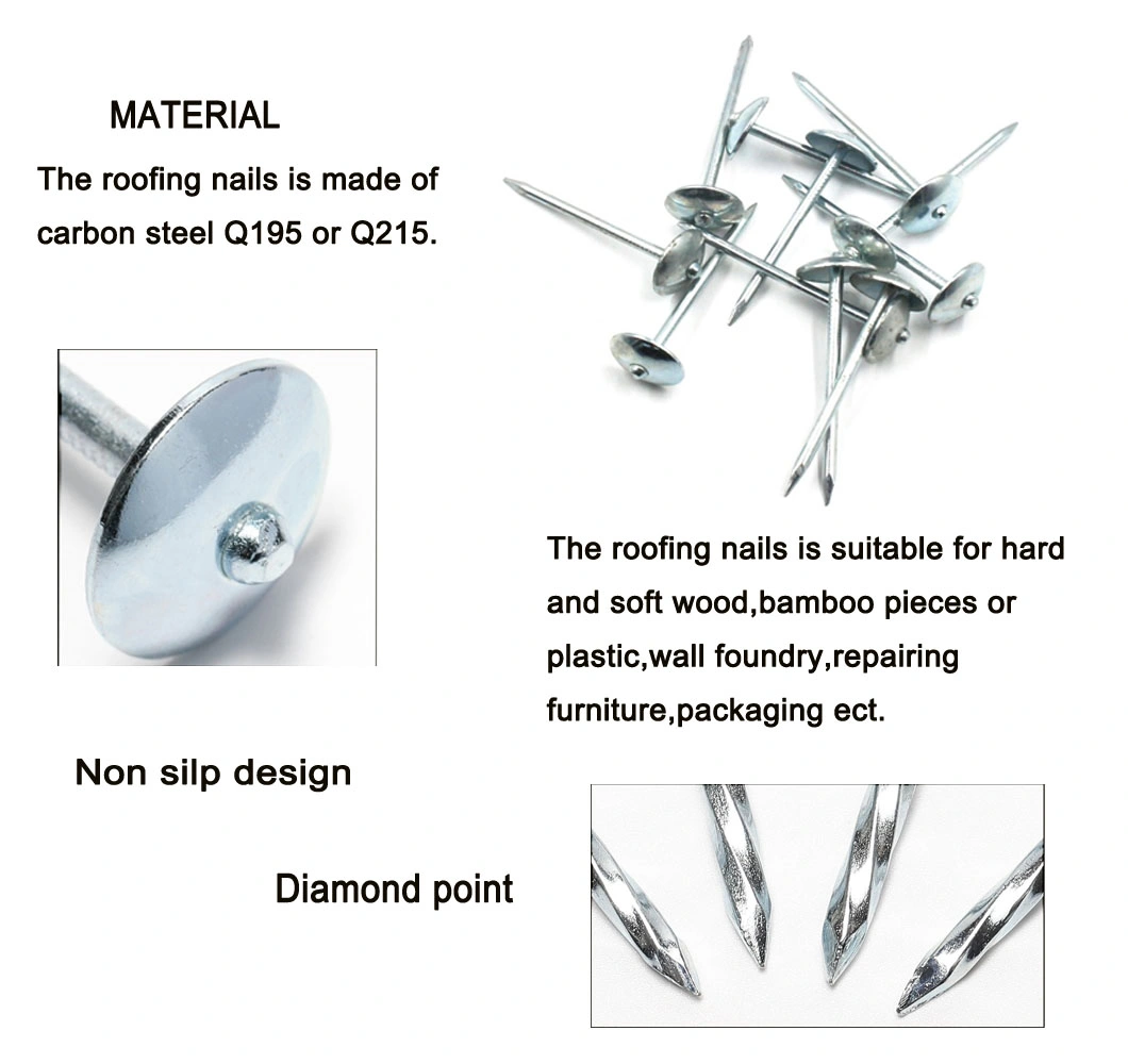 Corrugated Hardware Fastener Wholesale Nail Supplier Roofing Nails