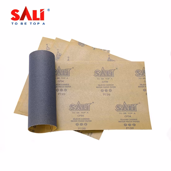 Waterproof Silicon Carbide Coated Abrasives Sanding Paper
