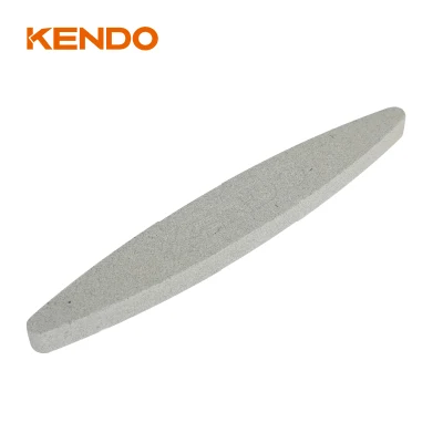 Точильный камень Kendo овальной формы идеально подходит для заточки и полировки ножниц, ножей, долот и инструментов.